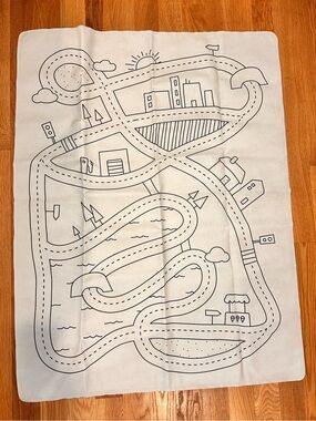 Gathre Leather Kids Play Mat - adorable + no longer made style!